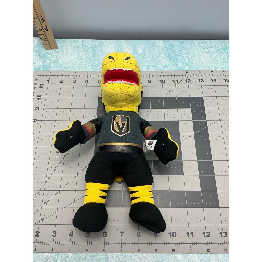 Vegas Golden Knights Chance Mascot Plush 14" NHL Bleacher Creatures Gila Monster - Picture 5 of 6
